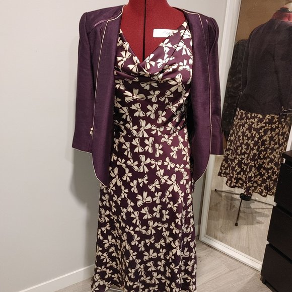 Jaques Vert Formal Dress - Royal Purple - Picture 12 of 16